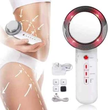 3IN 1 Slimming Beauty Instrument EMS Ultrasonic Massager Slimming and Fat Burnin