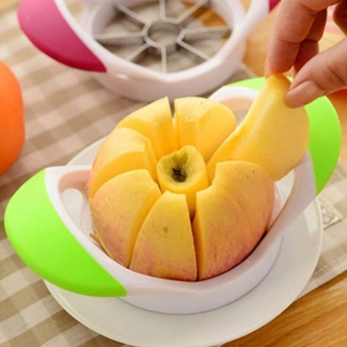 Apple Slicer Corer Cutter 8 & 12 Wedges Slice Blades Stainless Steel Ultra Sharp - Picture 6 of 6