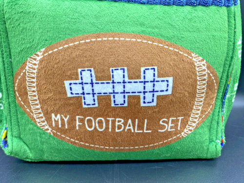 Football Plush Set by MUD PIE! A Perfect Gift for Baby! BRAND NEW with all tags! - Picture 3 of 14