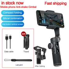 AOCHUAN XR 3-Axis Foldable Handheld Gimbal Stabilizer Bluetooth For IOS Android