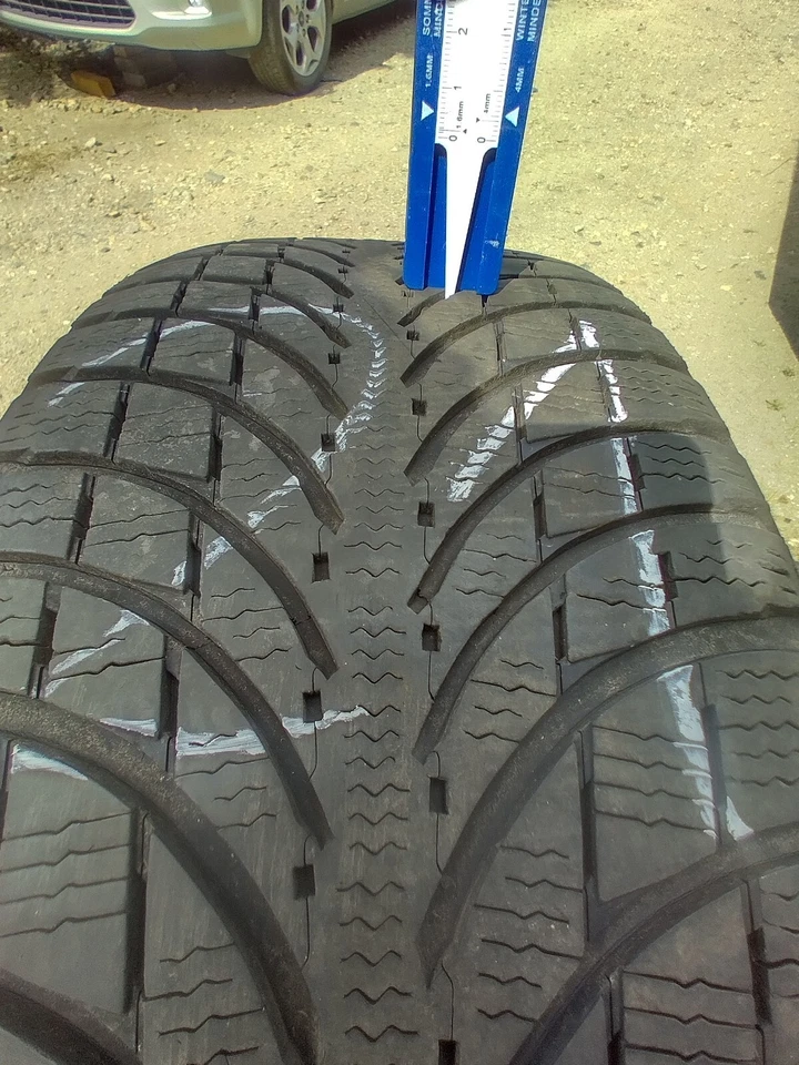 4 Winterräder Aluett Europe, schwarz, KBA 47702, 7,5Jx17, 225/60 R17 103H (CA21) - Bild 3 von 4