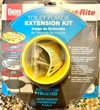 OATEY Set-Rite Toilet Flange Extension Kit: Elevation From 1/8" to 1-5/8" 43400