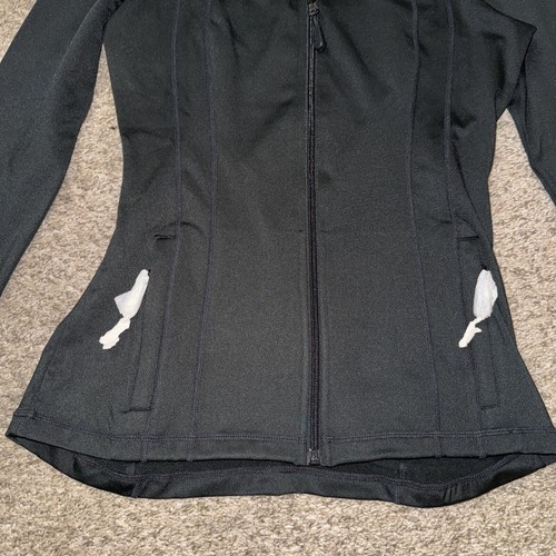 Celebrite Yoga Jacket Small Womens Black Full Zip NWT - Picture 6 of 9