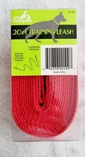 Pet Champion Professional 20' foot Recall Training Leash Webbing Anti-Corrosion