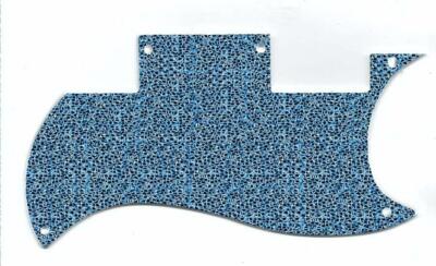Pickguard Graphical Custom  to fit Epiphone SG Special VE Scales Blue