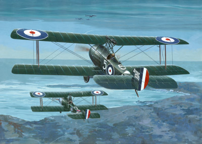 Sopwith 1 ½ Strutter Comic Fighter (Plastic model kit) 1/32 Roden RN637