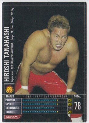 Hiroshi Tanahashi 2004 Konami Wrestle Arena Battle Climaxx! #B47