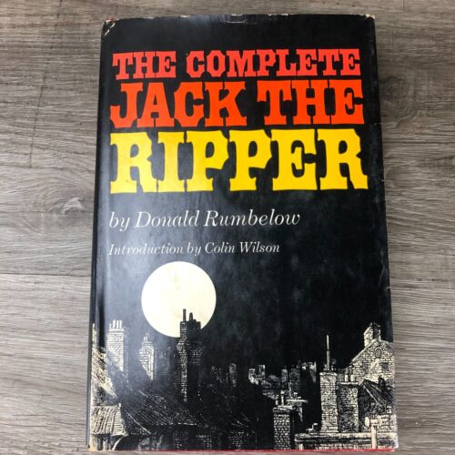 The Complete Jack The Ripper 1975 Donald Rumbelow HC DJ Horror Vintage - Bild 1 von 8