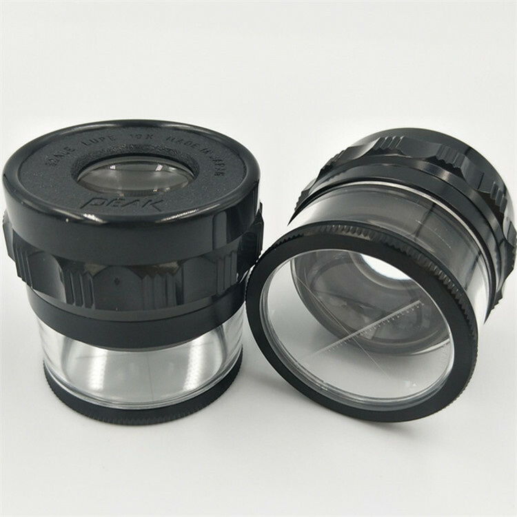 その他 Peak Lupe 30x Original PEAK 10X 15X 20X 30X Scale Loupe Portable Magnifier