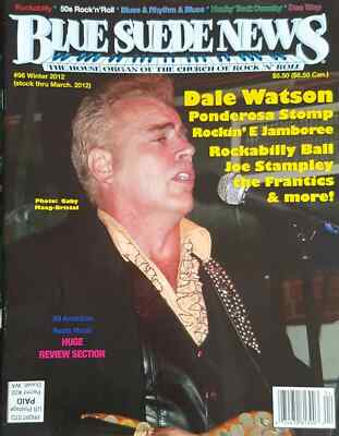 BLUE SUEDE NEWS magazine 96 NEW- Dale Watson, Joe Stampley, The Frantics, 1950s