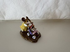Wee Forest Folk MP-3 “Doll Stroller” Retired NIB Part Of Mouse Parade Set Of 8