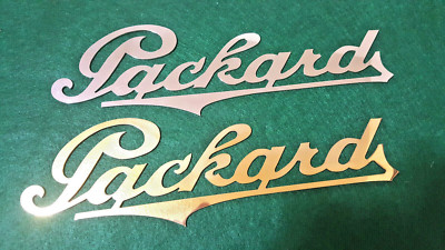 Packard Radiator Script Brass 1920 - 1930s | eBay