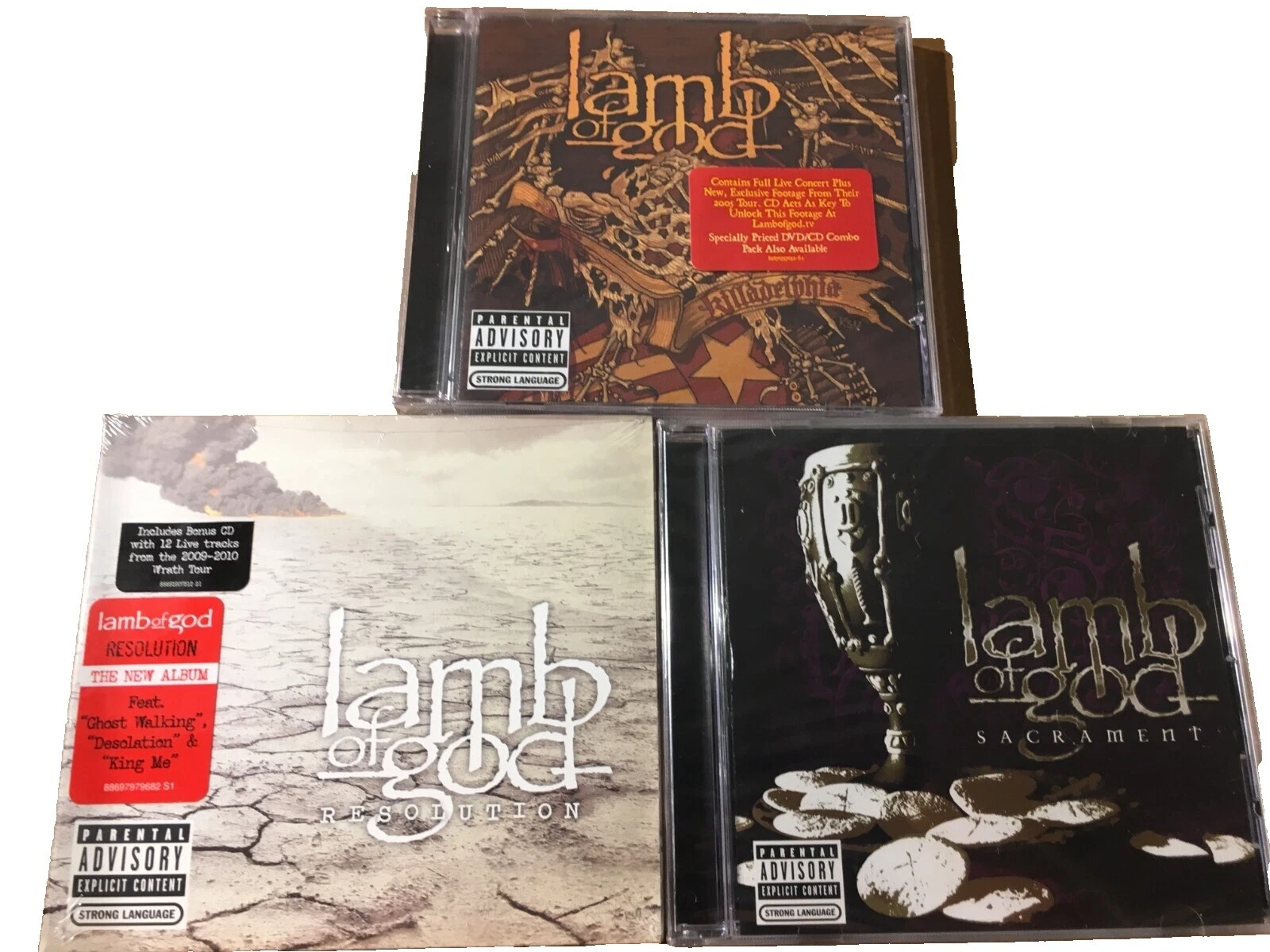 CDs de música Lamb of God