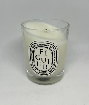 Diptyque Figuier Scented Candle 2.4oz *Melted Wax* As Pictured No Box