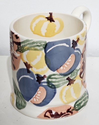 Emma Bridgewater Squash Pumpkin Coffee Mug Tea Harvest Fall Summer Zucchini Cup - Picture 2 of 10