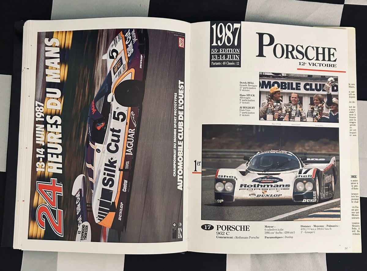 24 HEURES DU MANS 1923-1992 VOLUME 1 & 2 BOOK SET + TRANSLATION LE