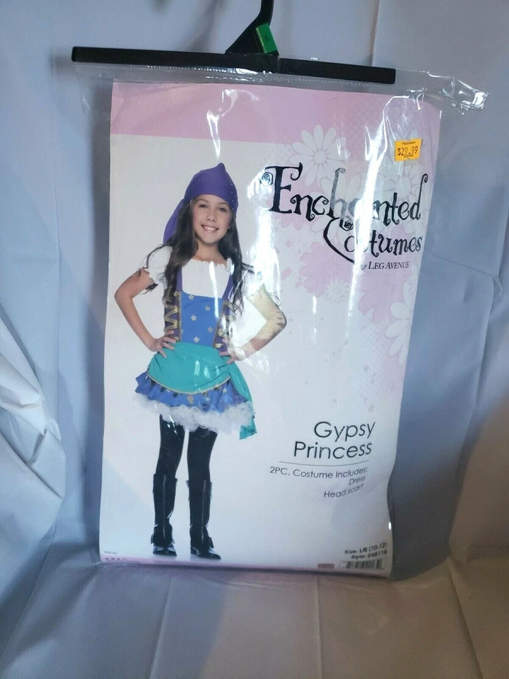 НОВЫЙ заколдованный костюм на ногу Avenue девочек M цыганская принцесса костюм для Хэллоуина - Изображение 2 из 3