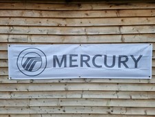 Merkur Banner - Werkstatt Boot Garage Mann H&ouml;hle Display Schild