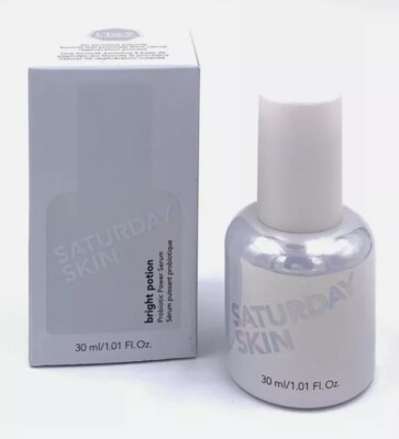 Saturday Skin Bright Potion Probiotic Power Serum   1.01 fl oz   Sealed