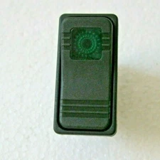 NEW CARLING LIGHTED MARINE ROCKER SWITCH V1D1 12V 20A ON OFF 3 TERMINAL ACTUATOR