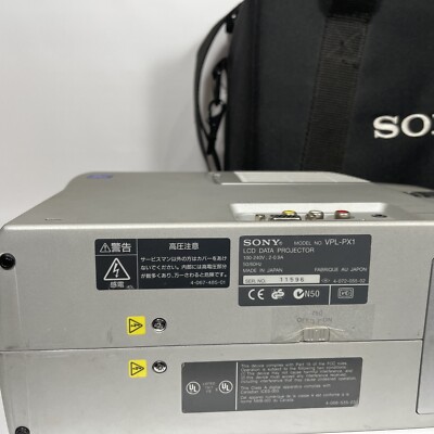 SONY VPL-PX1 LCD DATA PROJECTOR - Tested Working - Video In