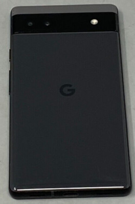 Google Pixel 6A GX7AS 128GB Charcoal Android Unlocked Smartphone - Fair