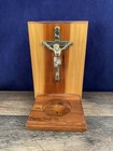 Virginia Beach VA Souvenir Christian Crucifix Cross Altar Rosary Holder Font  — photo 1