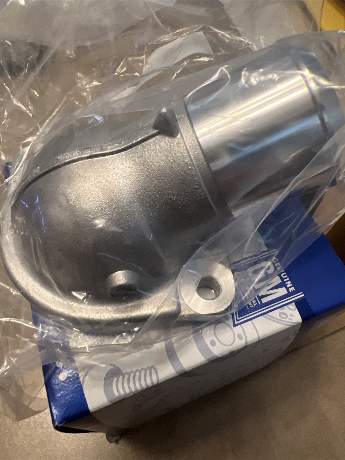 GM OEMEngine Coolant Thermostat Housing 12587395 eBay