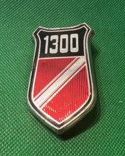Ford 1300 Vintage Metal Car Badge Emblem 75x45mm Classic Auto