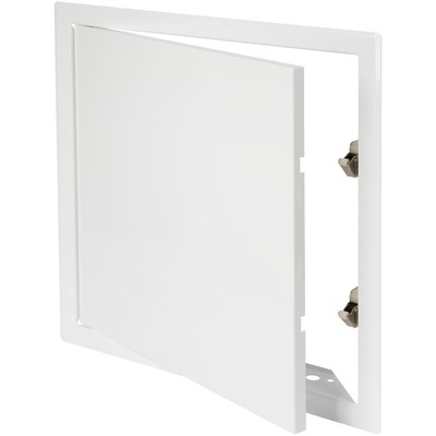 12'' x 12'' Inch White Metal Access Panel with Click Function - Easy Access D...