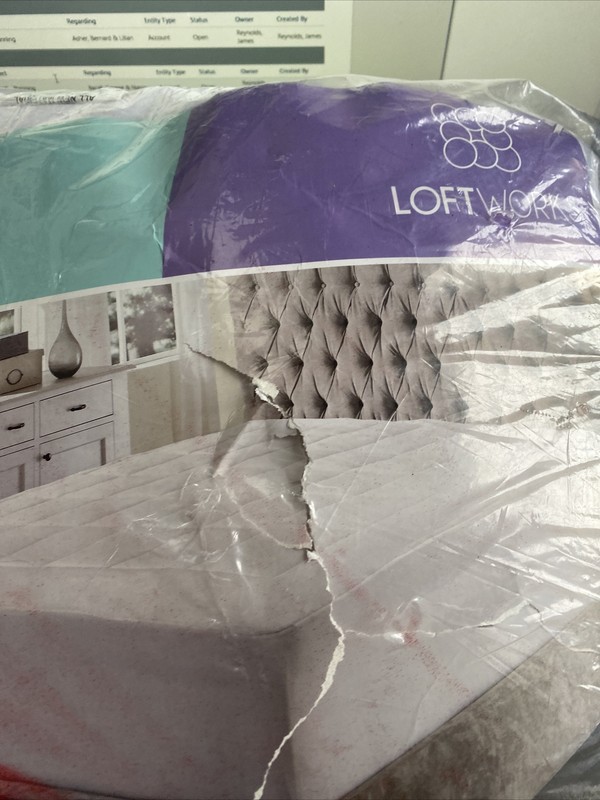 Mattress Cover Protector Pad Full Size Bed Cover Damaged
