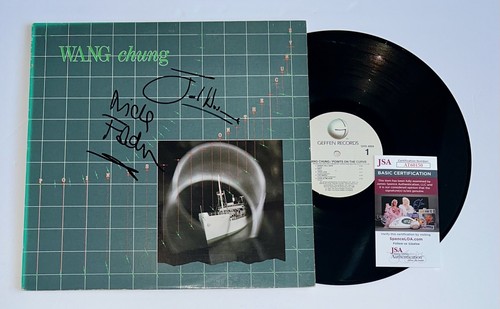 WANG CHUNG HAND SIGNED AUTOGRAPHED VINYL ALBUM LP JSA COA JACK HUES NICK FELDMAN - Picture 2 of 7