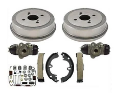 Rear Brake Drums Shoes Spring Wheel Cylinder For Corolla 1994 1995 2000 2002
