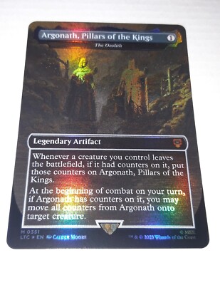 MAGIC L'OZOLITO ARGONATH PILLARS OF THE KINGS FOIL THE OZOLITH MTG MINT LOTR