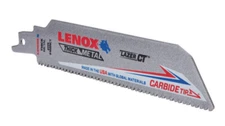 Lenox 2014220 6-In 8-Tpi Carbide Tooth Reciprocating Saw Blade
