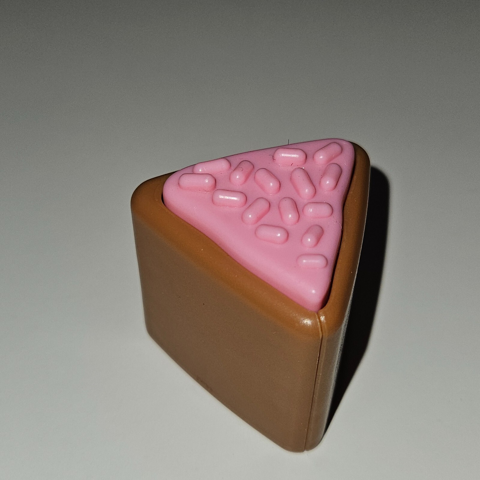 VTG Fisher Price Say Please Tea Set REPLACEMENT PIECES Pink Plate Triangle Cake