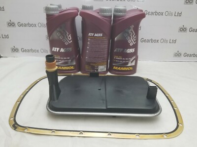 BMW x5 3.0i 3.0d gm 5 speed 5L40 automatic gearbox oil 6L filter gasket
