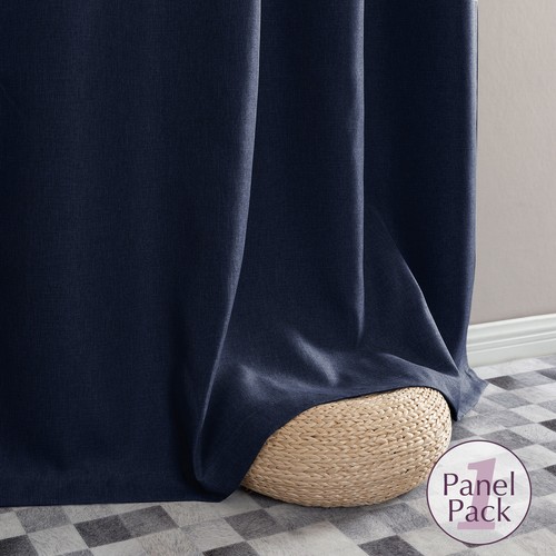 1 Panel Blackout Darkening Superior Quality Curtain Grommet Thermal Panel - Picture 86 of 126