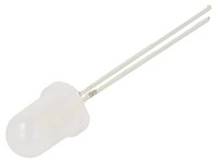 2X OSW54K5B62A-1MA Led 5Mm Kaltweiß 500-750Mcd 60° Front: GewöLbt 2,8-3,4V 102Mw