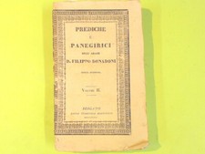 PREDICHE E PANEGIRICI DELL'ABATE FILIPPO DONADONI VOL II MAZZOLENI 1834