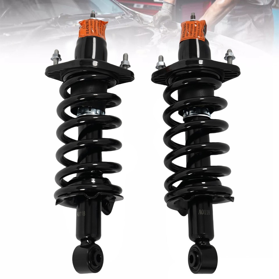 Pair Rear Struts w/ Coil Spring for Honda CRV CRV 2007 2008 2009 2010