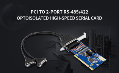 PCI to RS-485 RS-422 Serial Card RS485 RS422 DR44 Expansion Converter Isolation