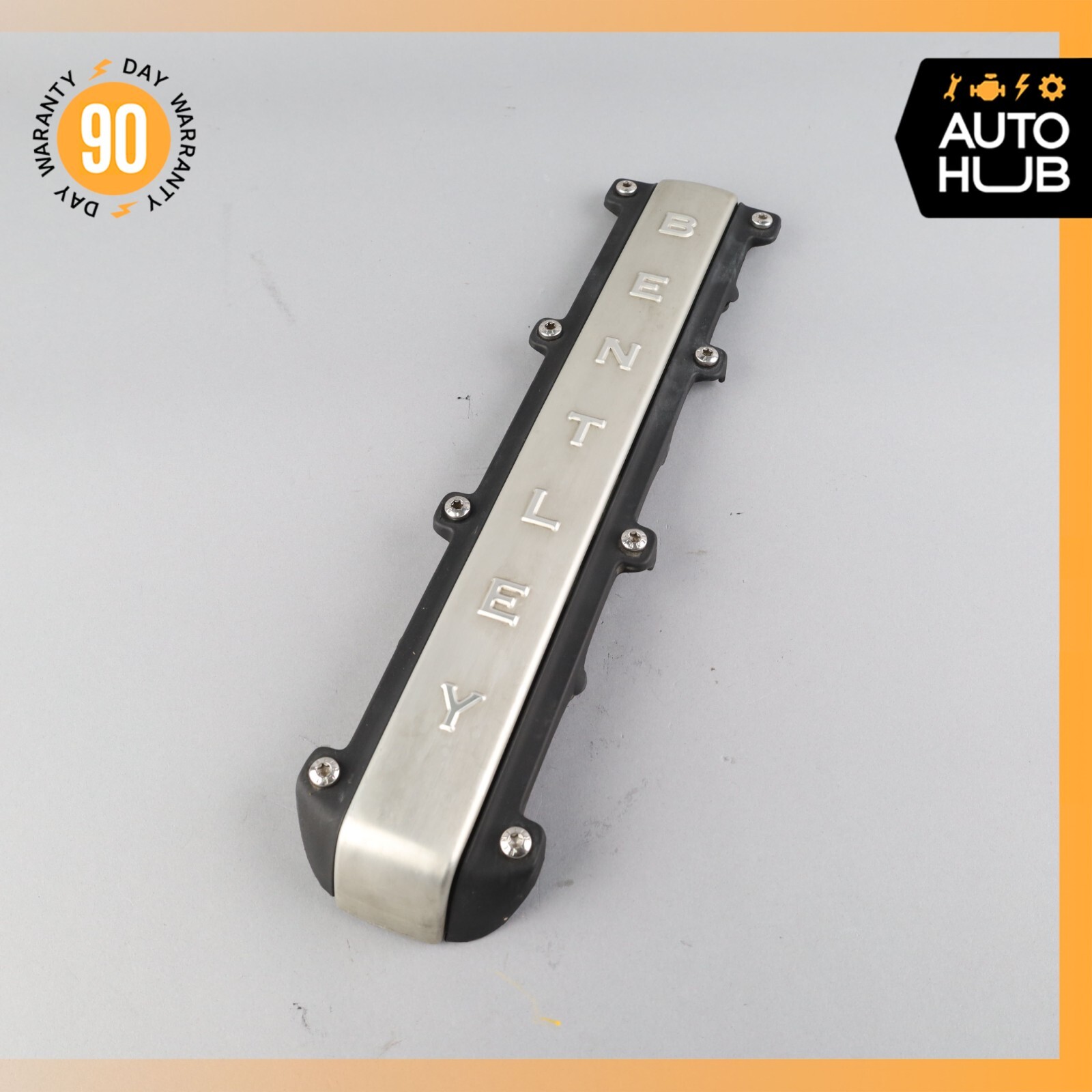 03-13 Bentley Continental GT Flying Spur Top Center Engine Cover Plate OEM