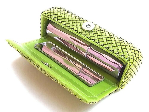 Metal Mesh Small Lip Stick Case "New" USA Stock - Picture 37 of 56