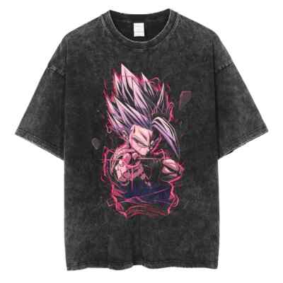Dragon Ball Heroes Oversized Gym T Shirt Pump Cover UK