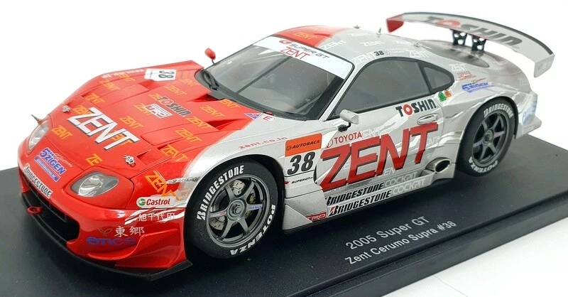 Autoart 1/18 Scale Diecast 80517 - Toyota Supra GT 2005 Zent Cerumo #8 |  eBay