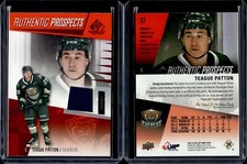 2023-24 CHL SP Game Used Authentic Prospects Jersey #27 Teague Patton