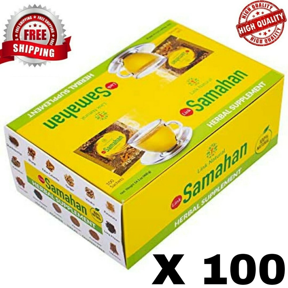 100 SAMAHAN Ayurveda Herbal Tea Natural Drink for Cough & Cold remedy Ceylon Tea