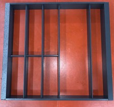 Natural Stained Ash cutlrey tray For 60cm Wide Blum Antaro Drawers solid wood