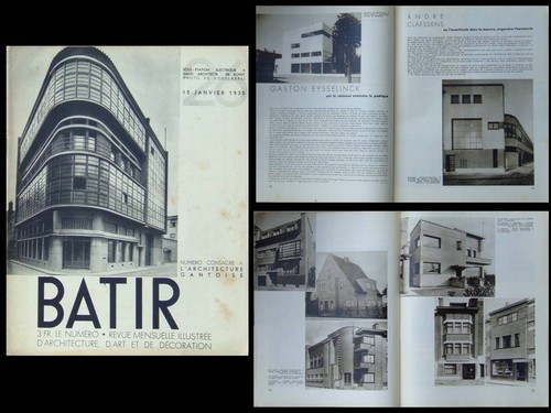 BATIR N°26 1935 GAND COPPIETERS LIPPENS HENDERICK EYSSELINCK HEBBELYNCK,DE BONDT